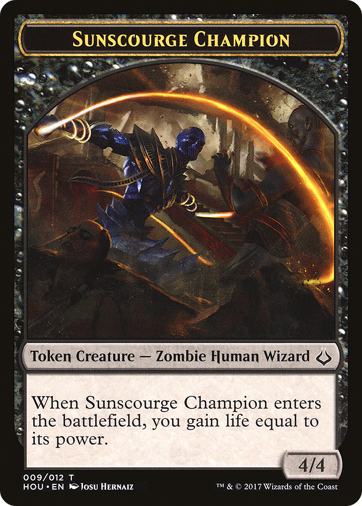Sunscourge Champion Token (009) - Hour of Devastation Tokens