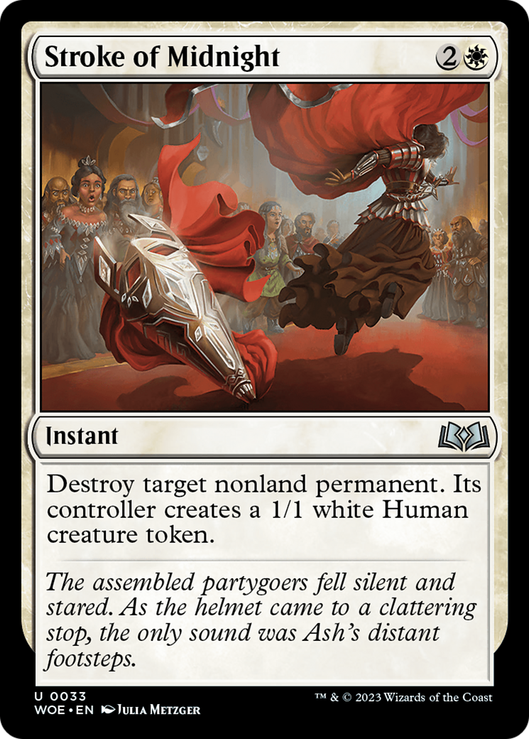 Stroke of Midnight (033) Foil - Wilds of Eldraine