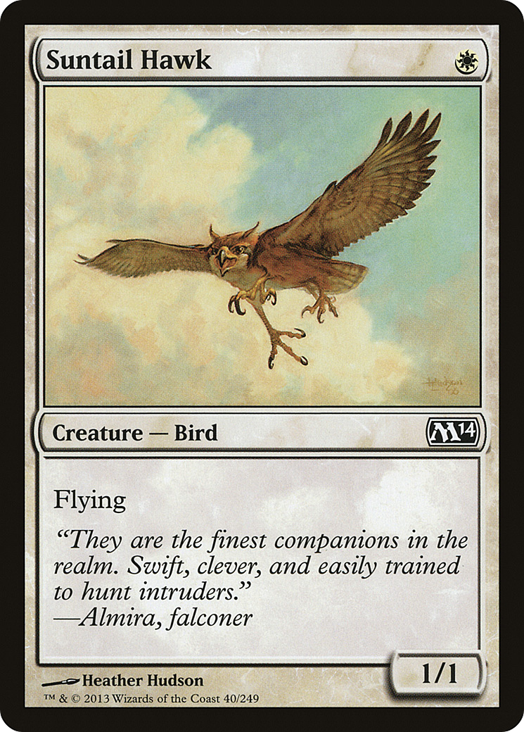 Suntail Hawk (040) Foil - Magic 2014