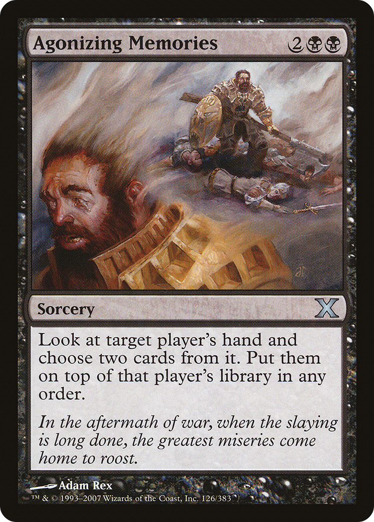 Agonizing Memories (126) Foil - Tenth Edition