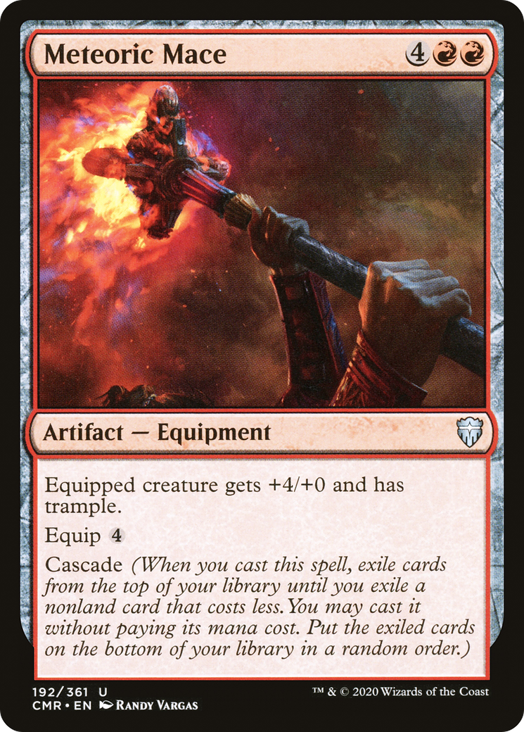 Meteoric Mace (192) Foil - Commander Legends