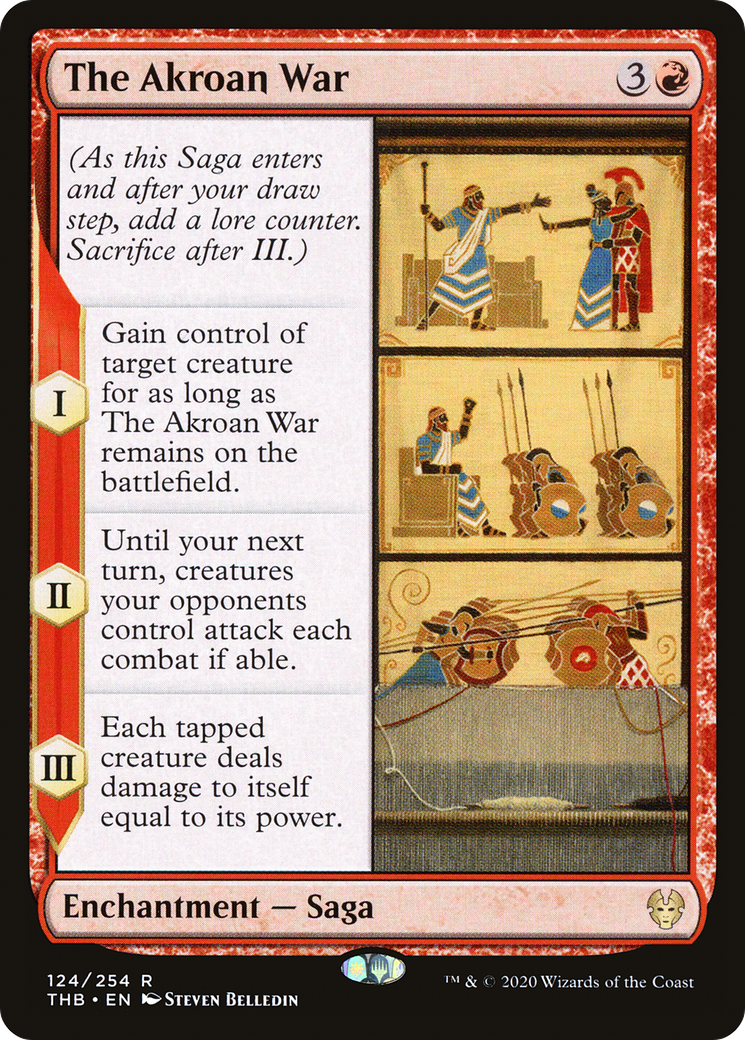The Akroan War (124) Foil - Theros Beyond Death
