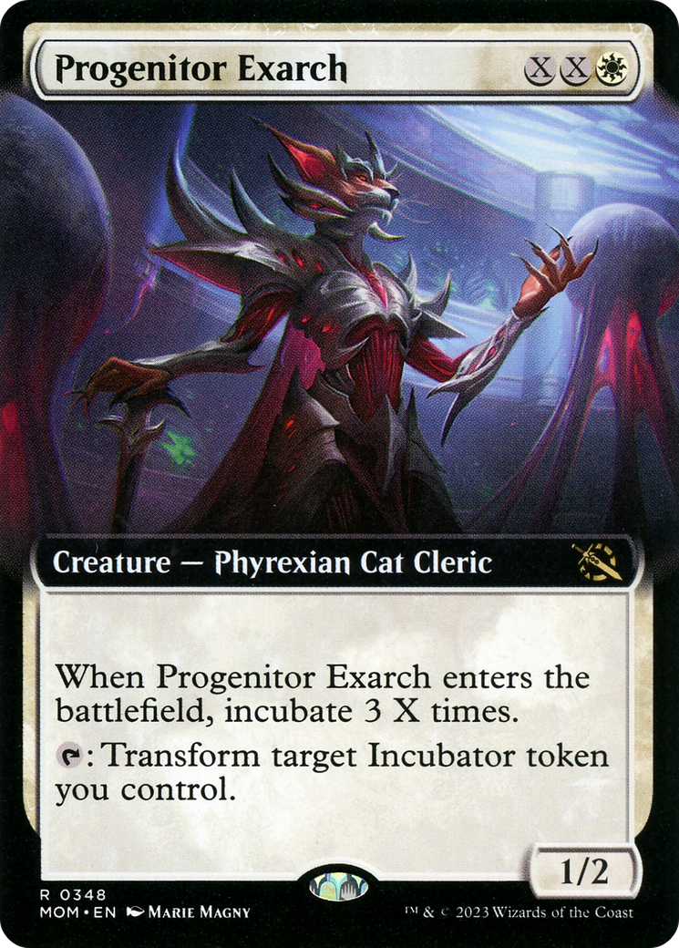 Progenitor Exarch (Extended Art) (348) - March of the Machine