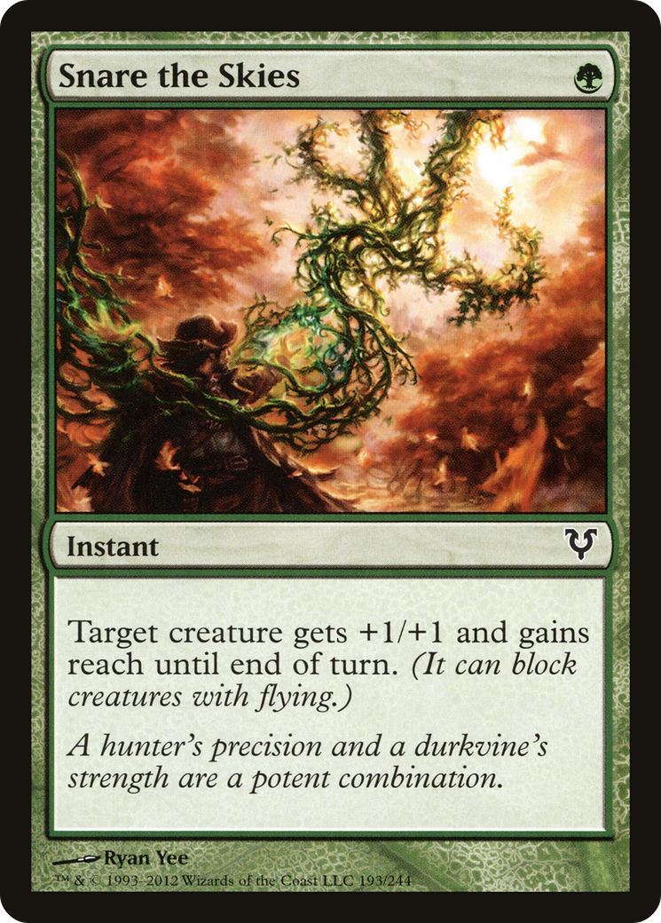 Snare the Skies (193) Foil - Avacyn Restored