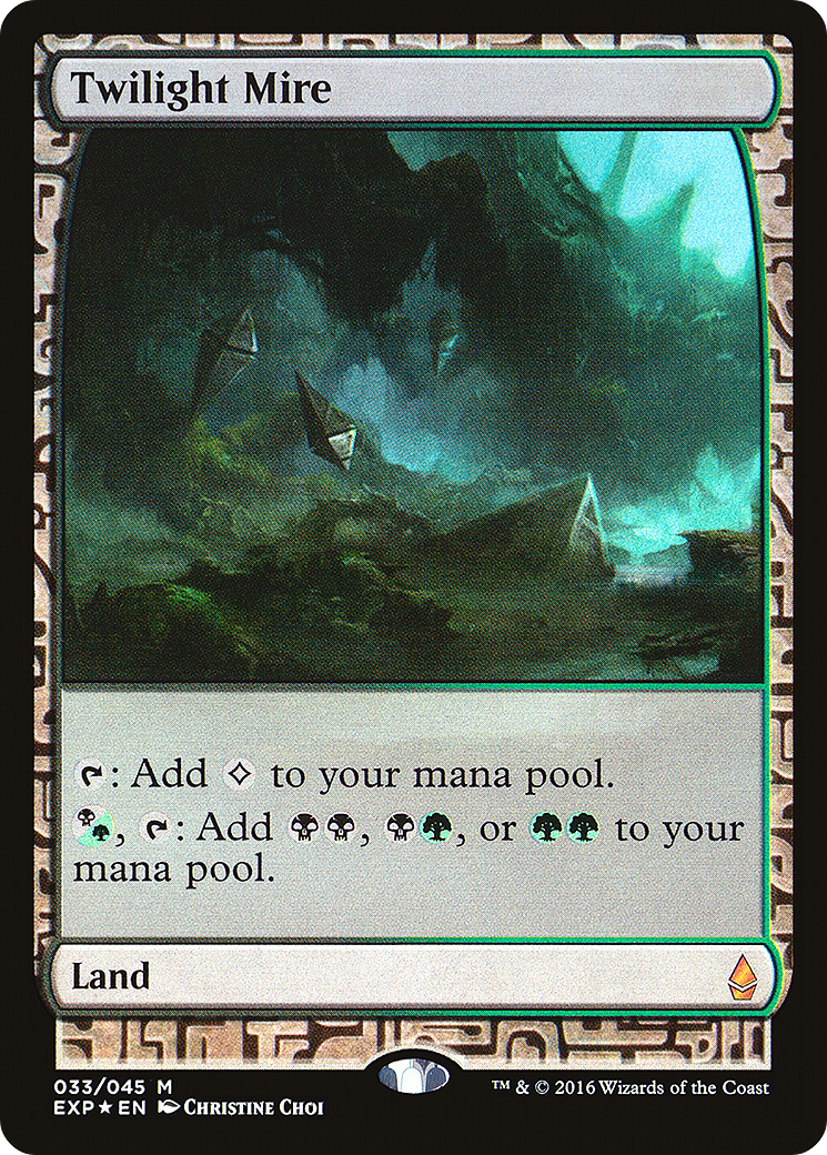Twilight Mire (033) Foil - Zendikar Expeditions