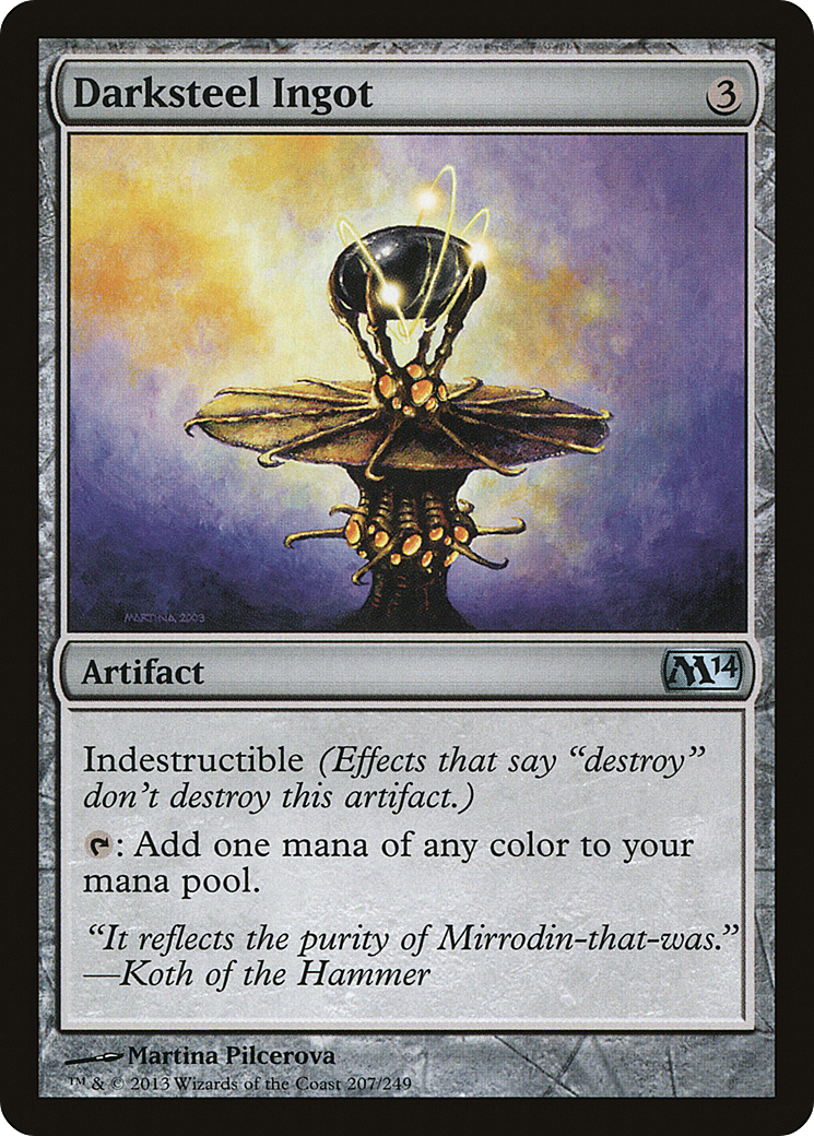 Darksteel Ingot (207) - Magic 2014