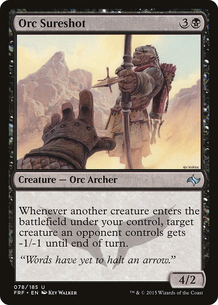 Orc Sureshot (078) Foil - Fate Reforged