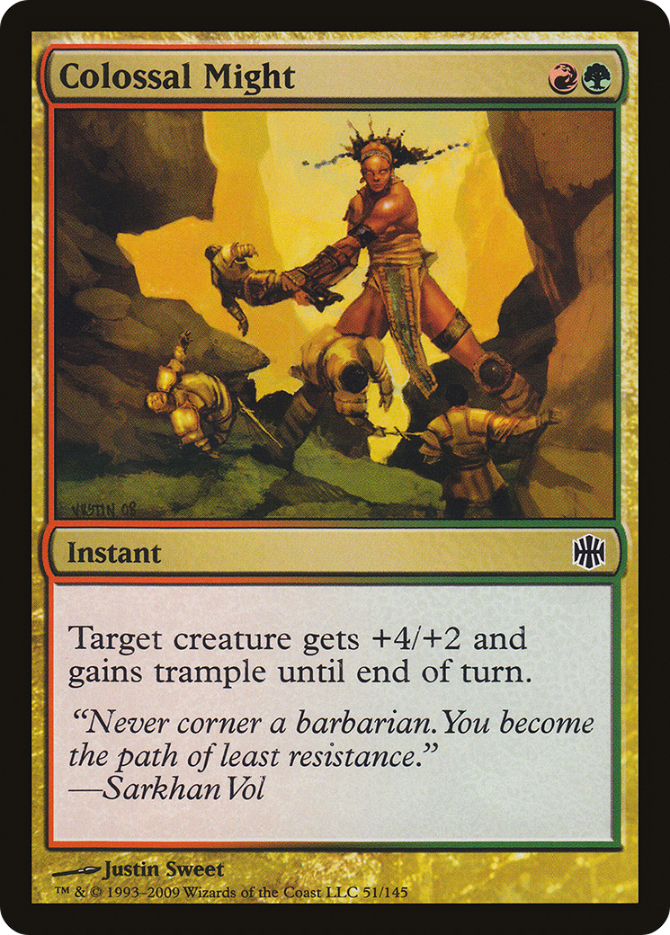 Colossal Might (051) - Alara Reborn