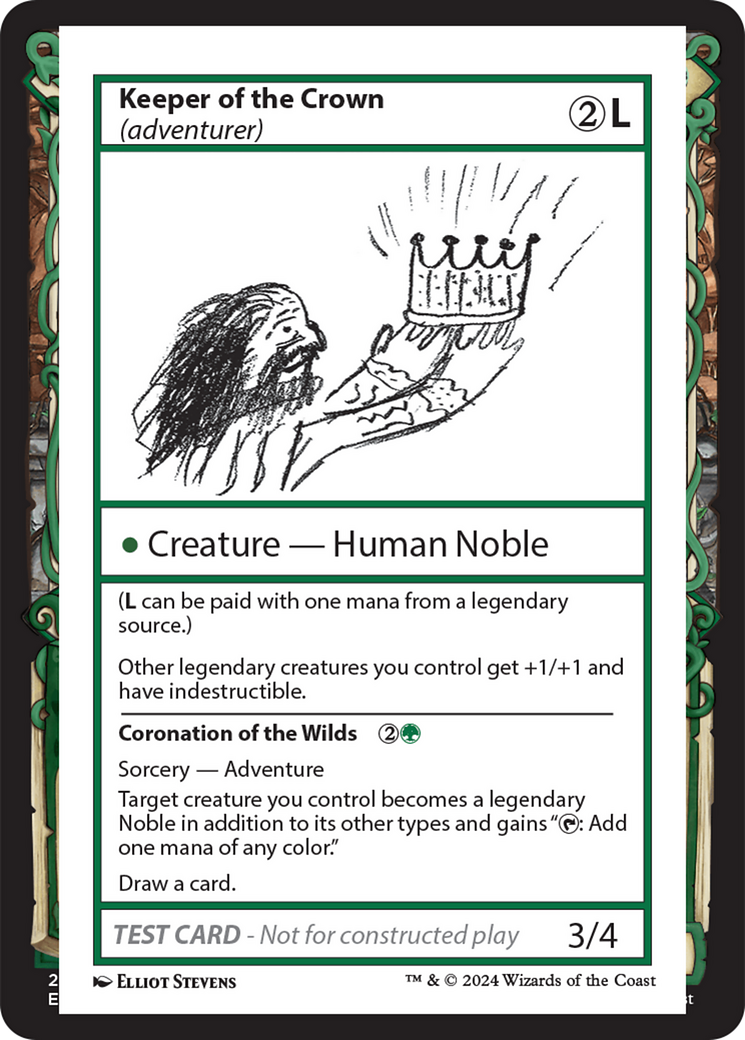 Keeper of the Crown // Coronation of the Wilds (339)