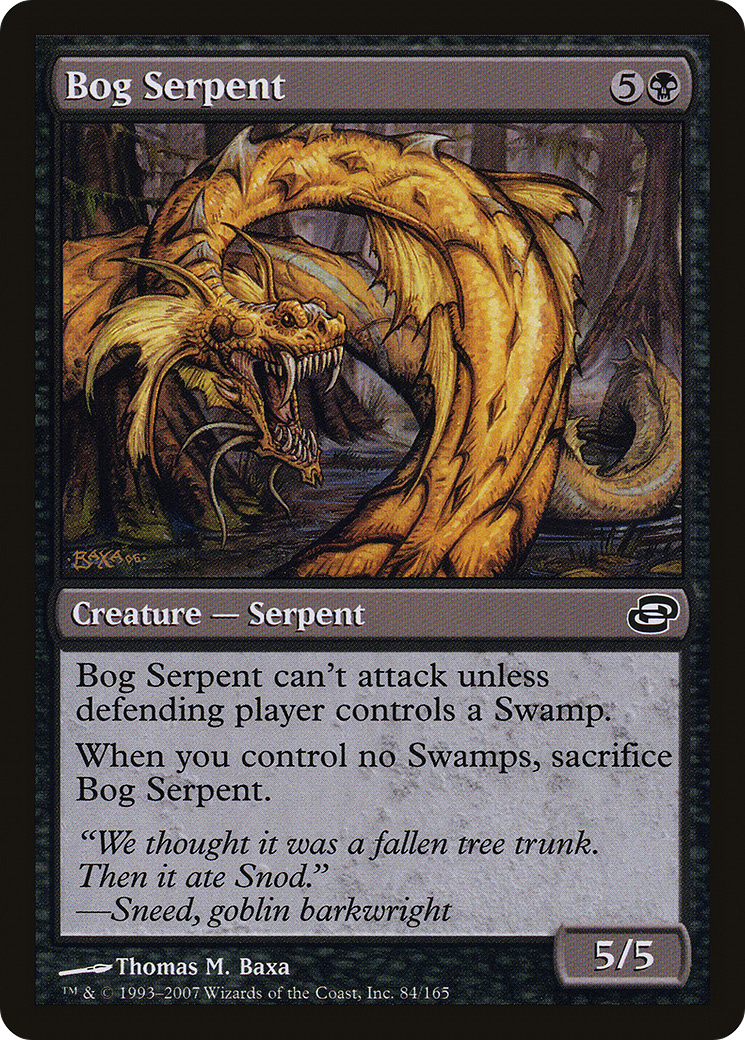Bog Serpent (084) Foil - Planar Chaos