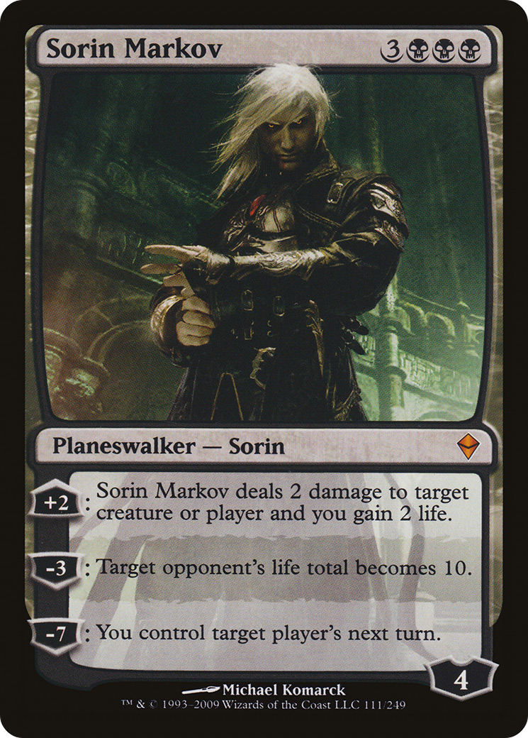 Sorin Markov (111) Foil - Zendikar