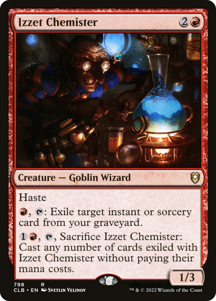 Izzet Chemister (798) - Commander Legends: Battle for Baldur's Gate