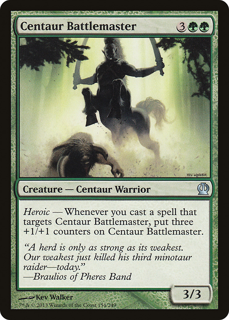 Centaur Battlemaster (154) Foil - Theros