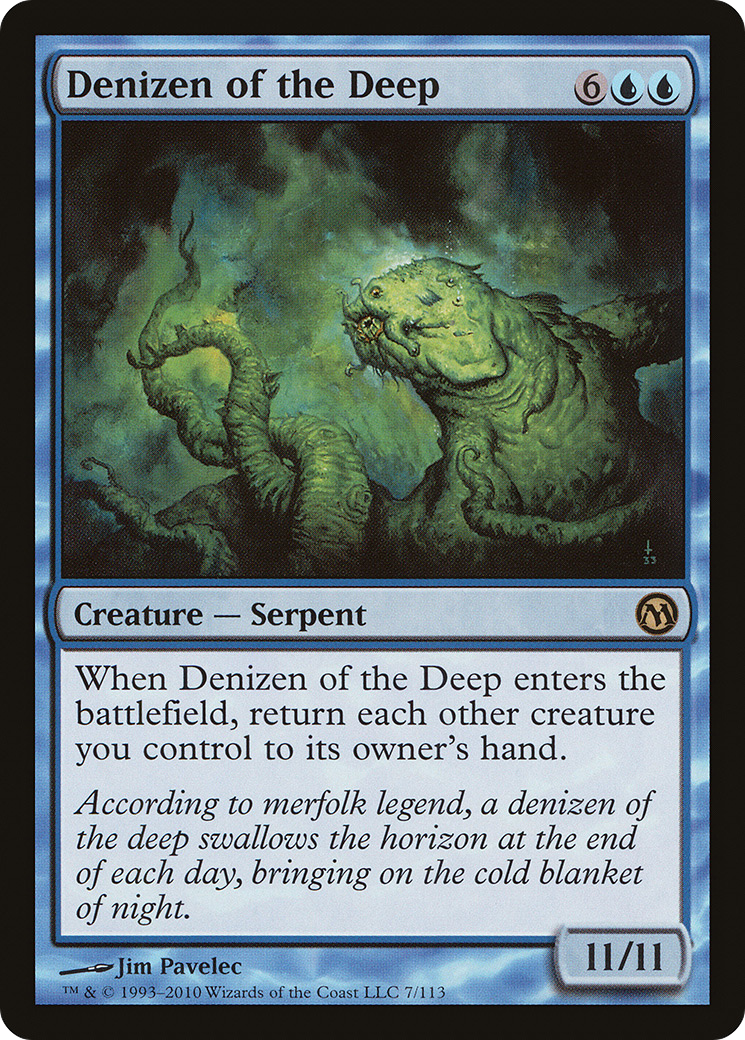 Denizen of the Deep (007) - Duels of the Planeswalkers