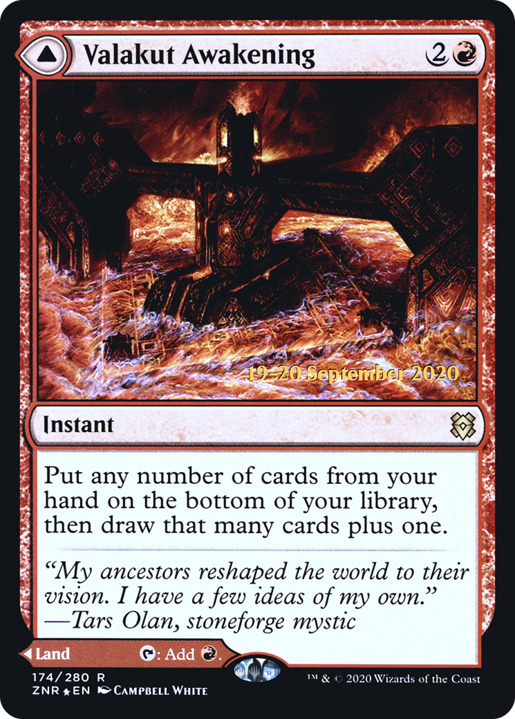 Valakut Awakening (174) Foil - Zendikar Rising Promos