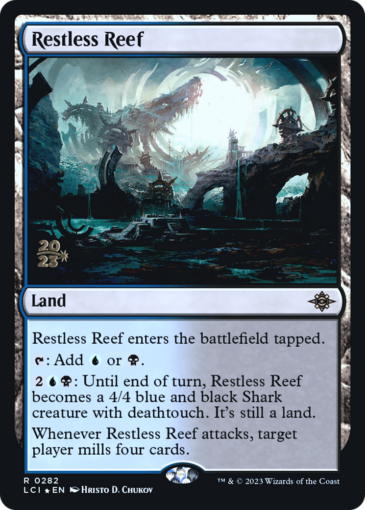 Restless Reef (282) Foil - The Lost Caverns of Ixalan Promos