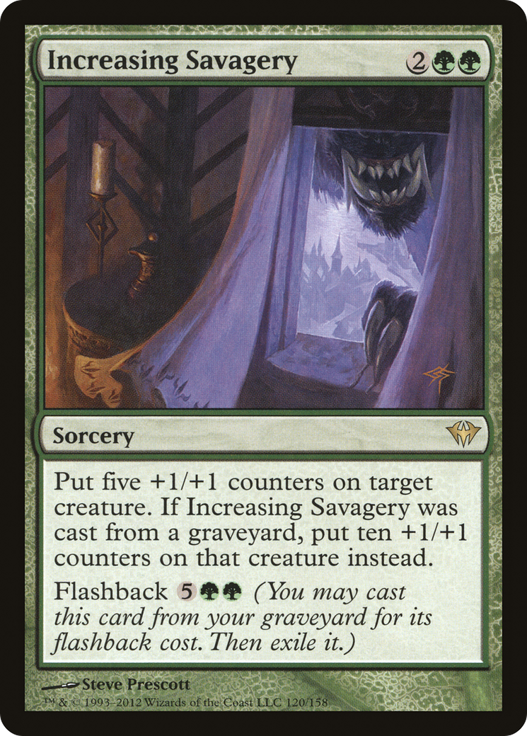 Increasing Savagery (120) - Dark Ascension