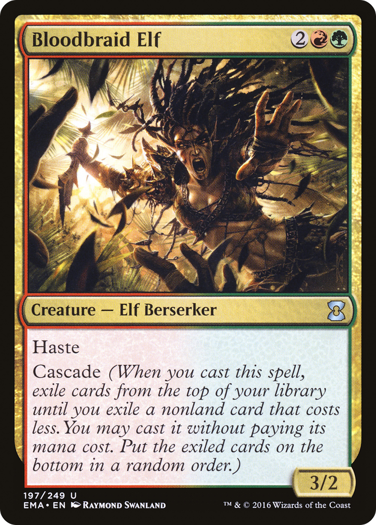 Bloodbraid Elf (197) Foil - Eternal Masters