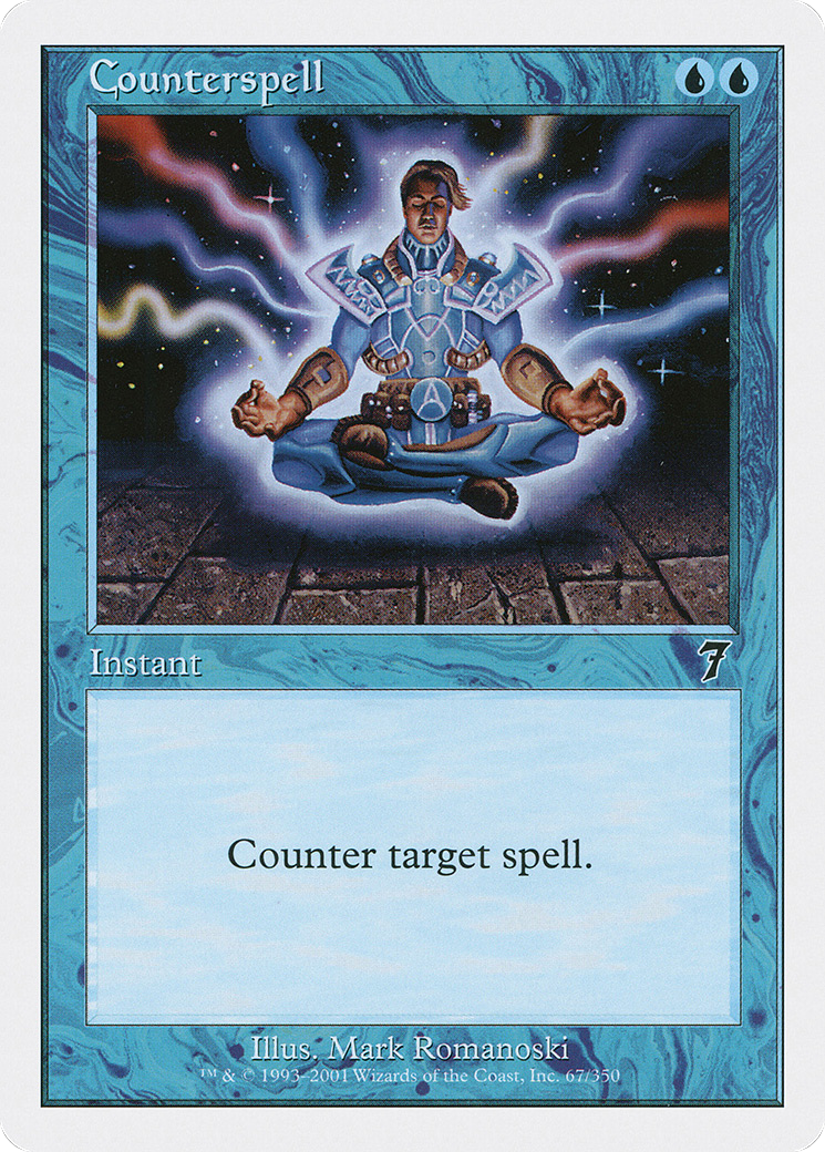 Counterspell (067) Foil - Seventh Edition
