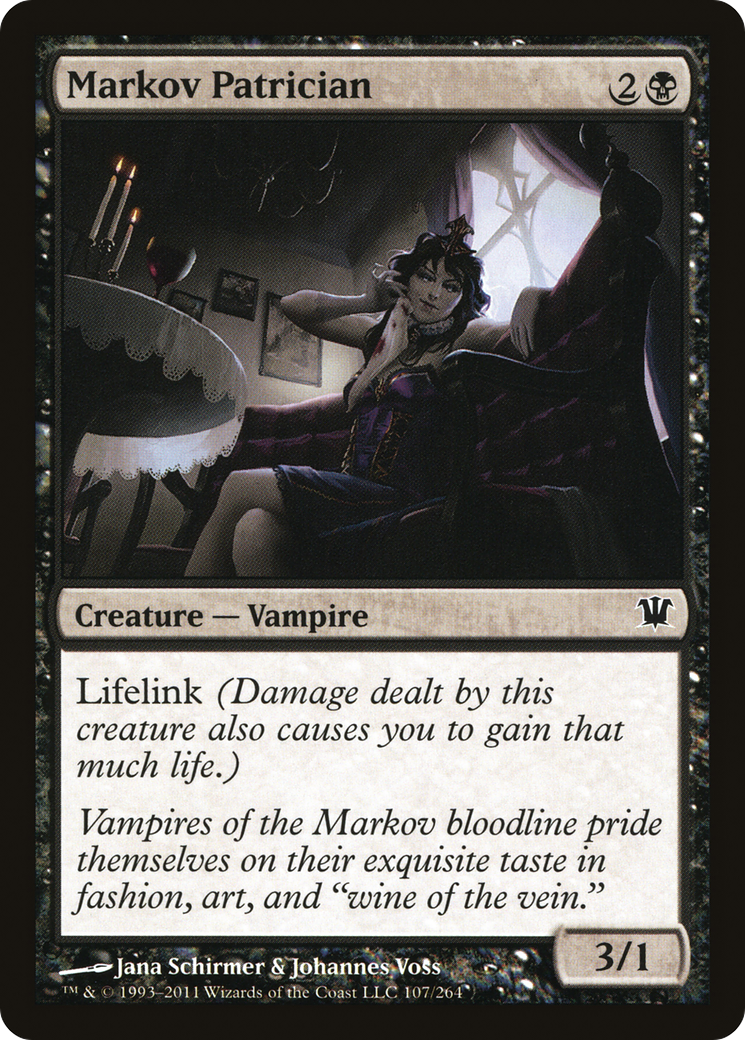 Markov Patrician (107) Foil - Innistrad