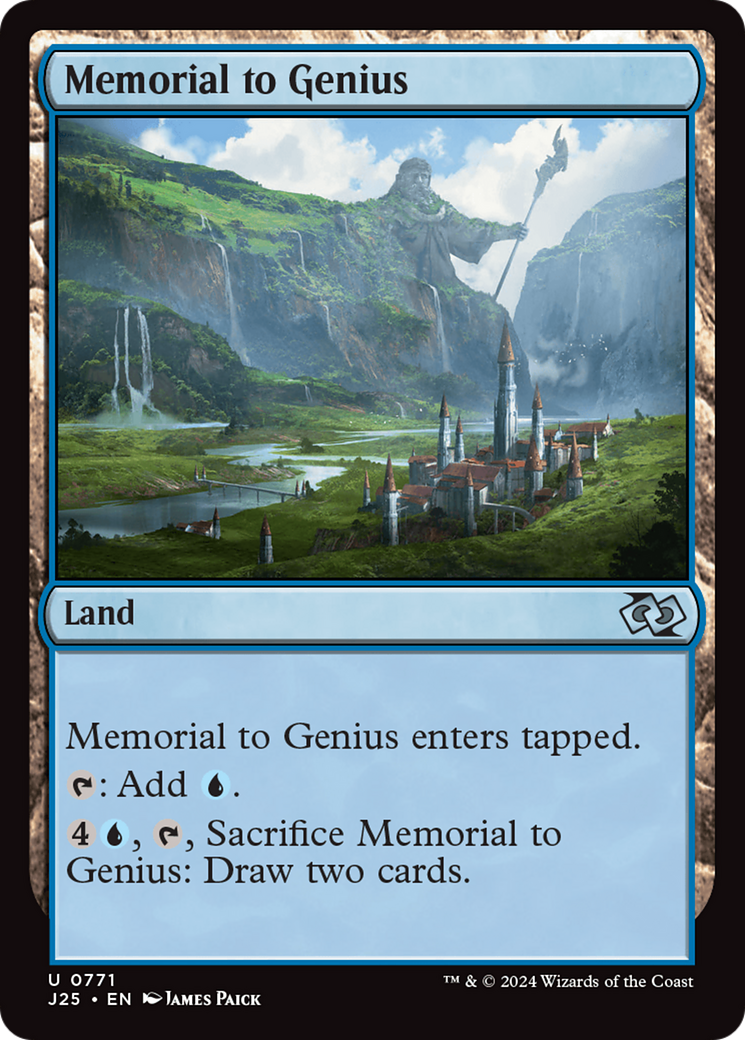 Memorial to Genius (771) - Foundations Jumpstart
