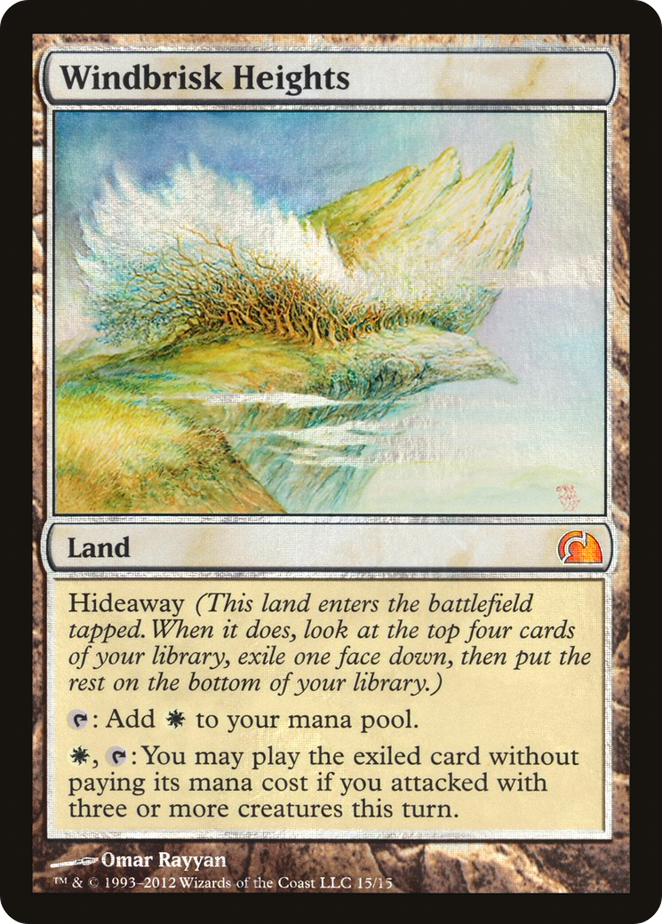 Windbrisk Heights (015) Foil - From the Vault: Realms