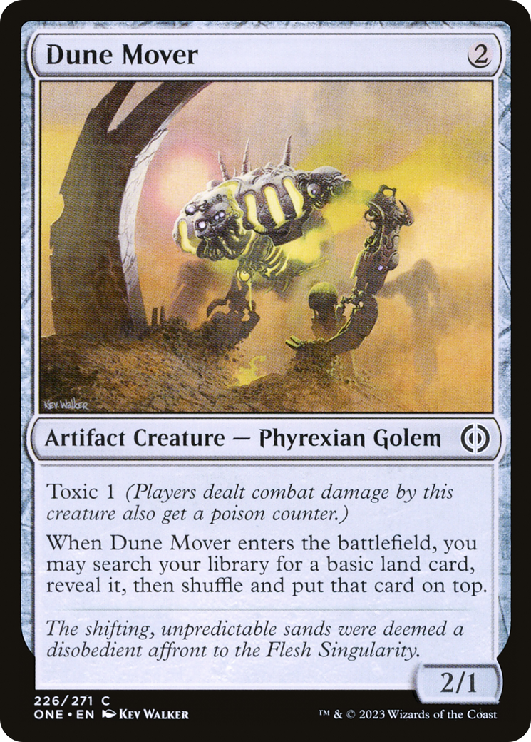 Dune Mover (226) Foil - Phyrexia: All Will Be One