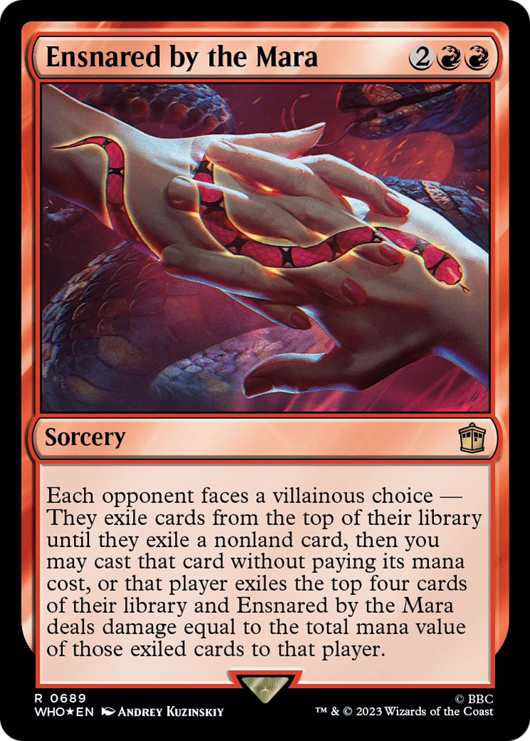 Ensnared by the Mara (689) Foil - Doctor Who