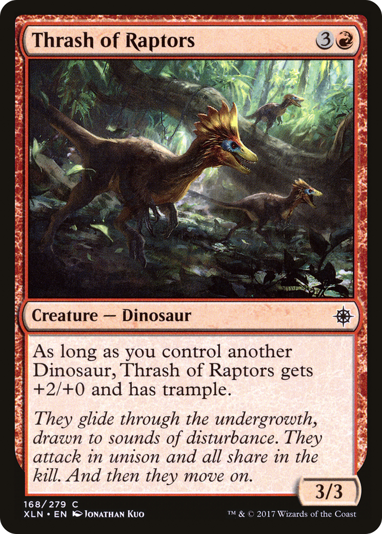 Thrash of Raptors (168) - Ixalan