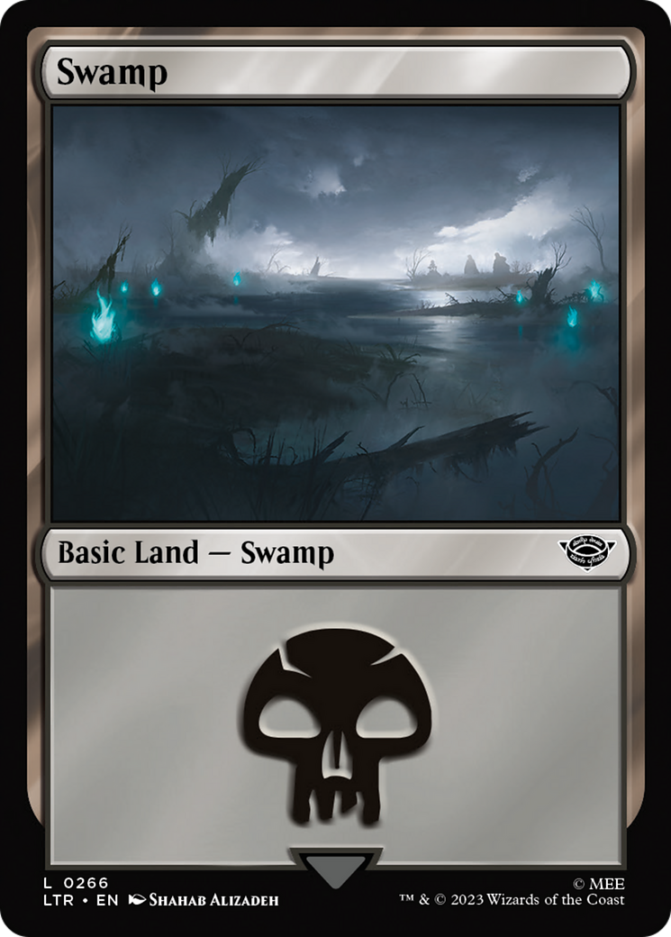 Swamp (266) Foil - The Lord of the Rings: Tales of Middle-earth