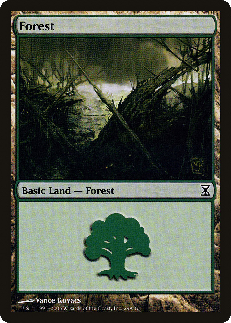 Forest (299) Foil - Time Spiral