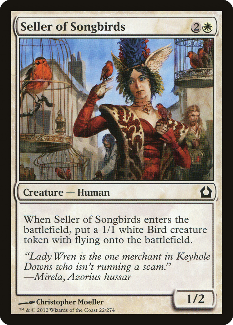 Seller of Songbirds (022) Foil - Return to Ravnica
