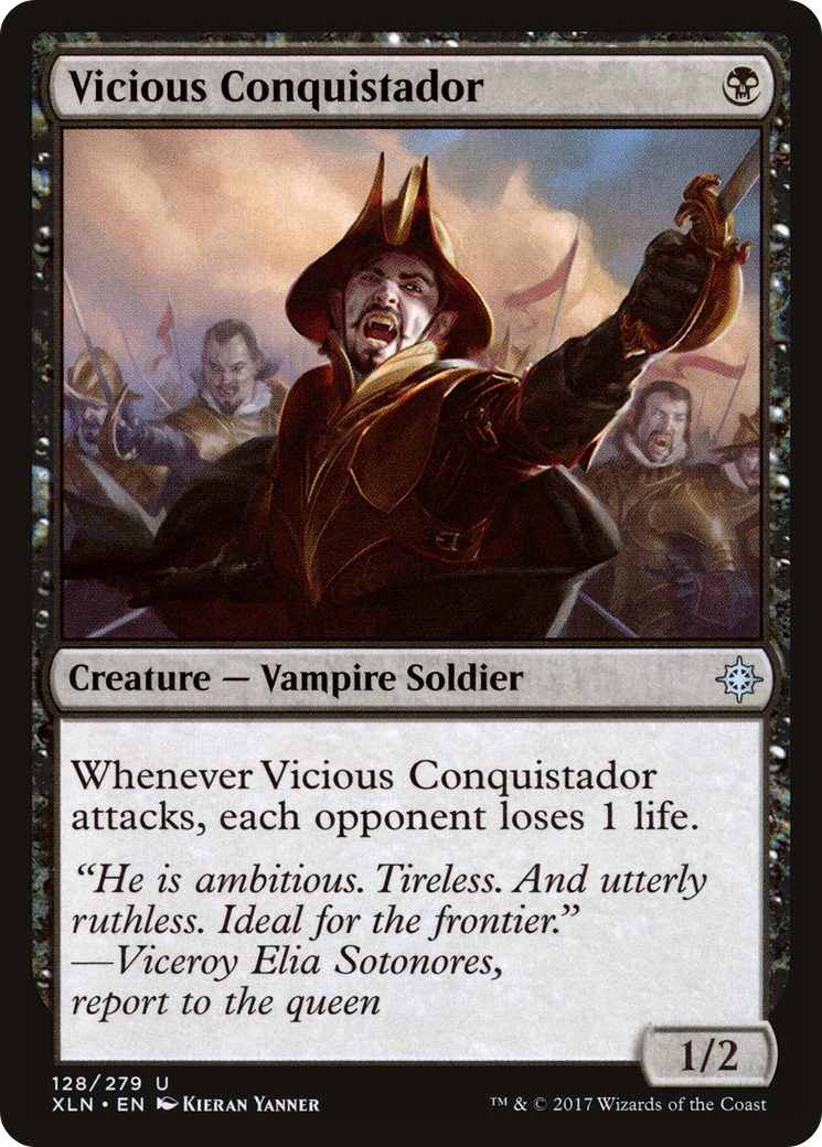Vicious Conquistador (128) Foil - Ixalan