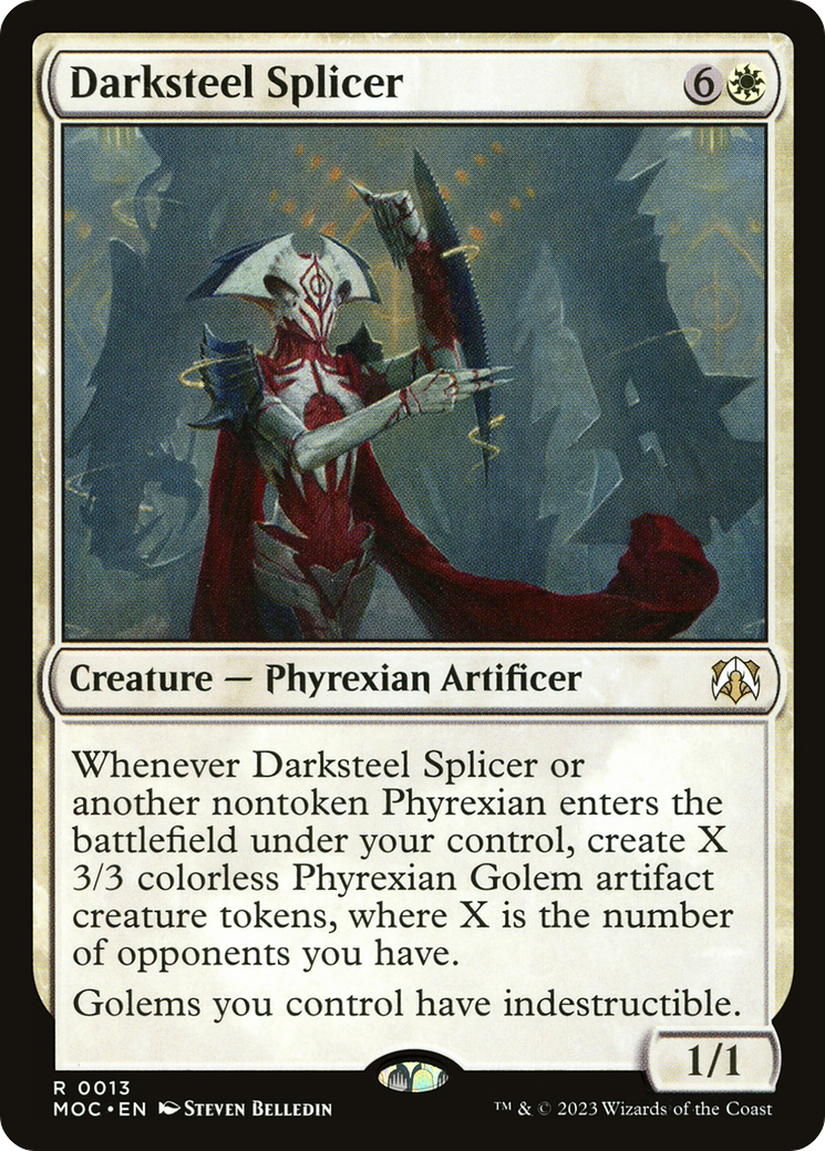 Darksteel Splicer (013) - March of the Machine Commander