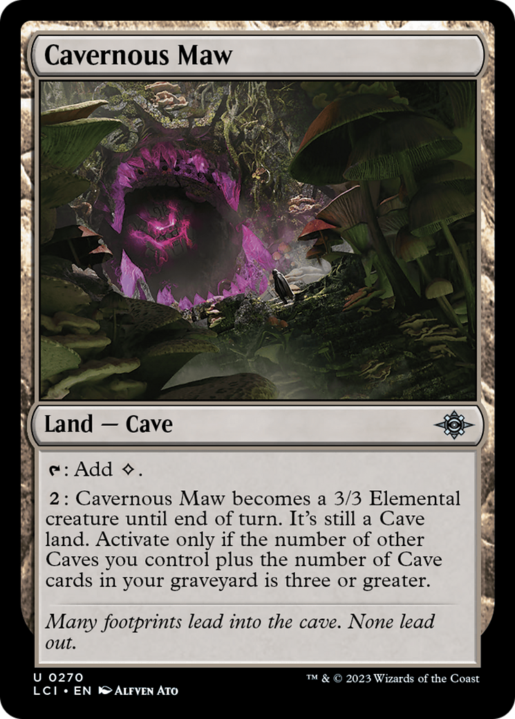 Cavernous Maw (270) Foil - The Lost Caverns of Ixalan