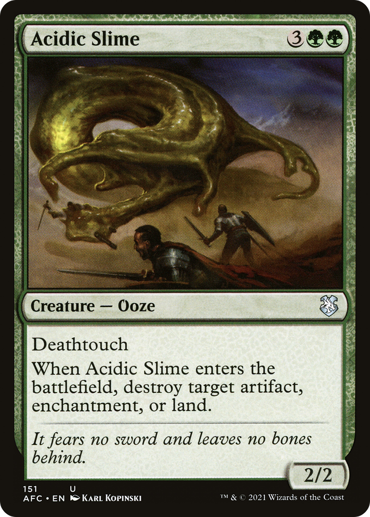 Acidic Slime (151) - Forgotten Realms Commander