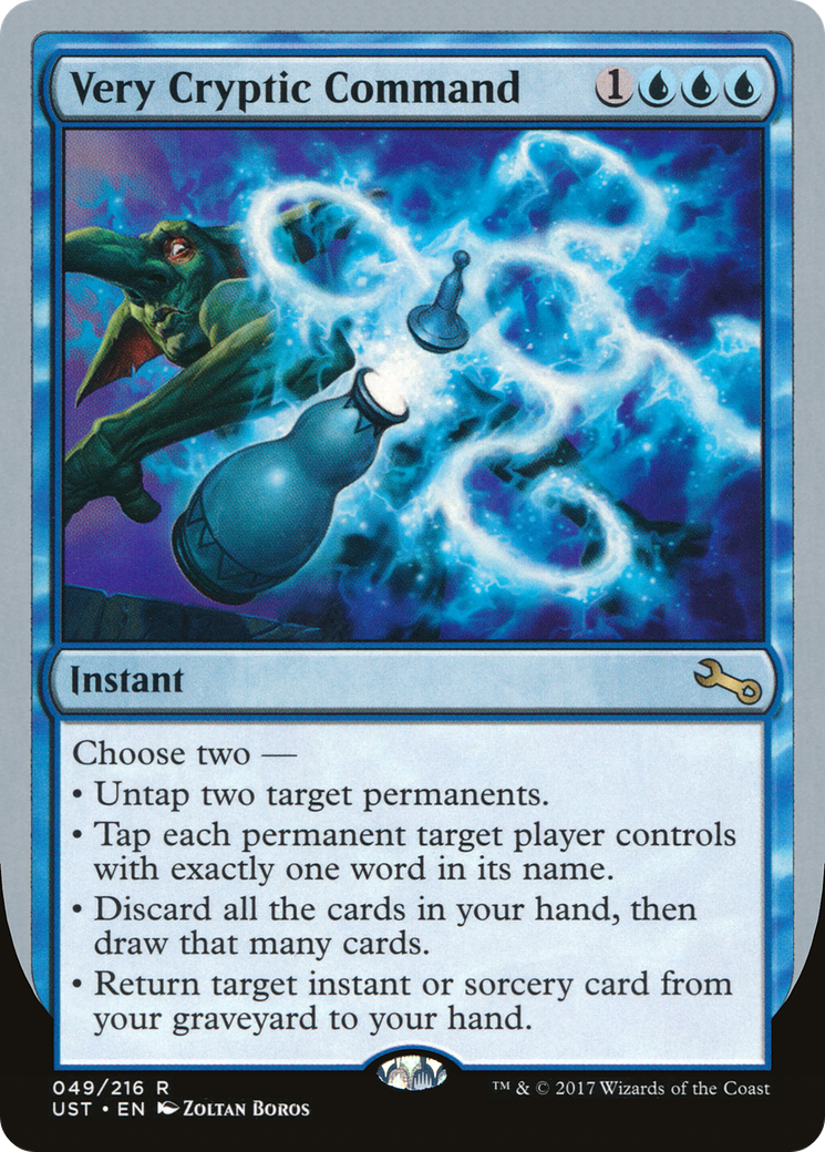 Very Cryptic Command (49b) - Unstable