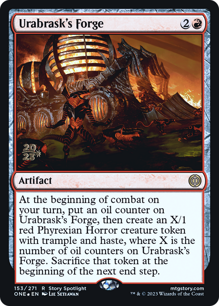 Urabrask's Forge (153) Foil - Phyrexia: All Will Be One Promos