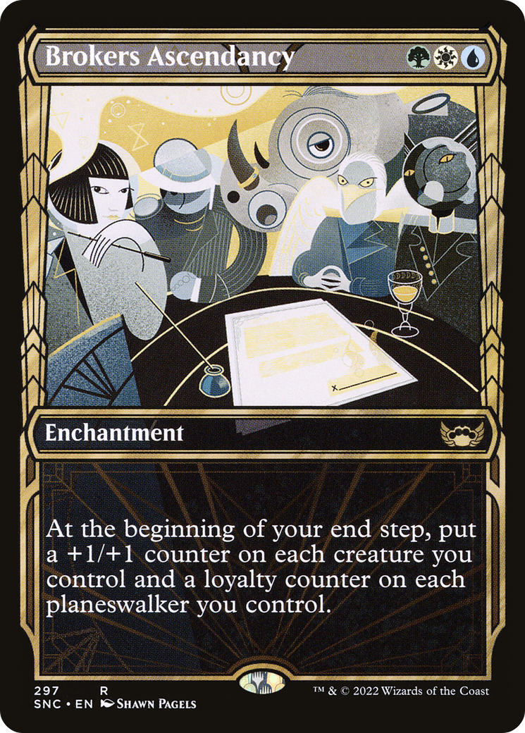 Brokers Ascendancy (Showcase) (297) - Streets of New Capenna
