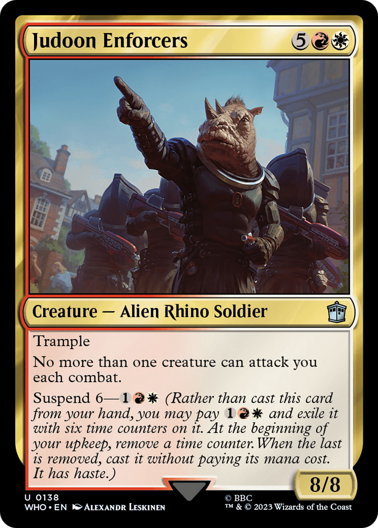Judoon Enforcers (138) - Doctor Who