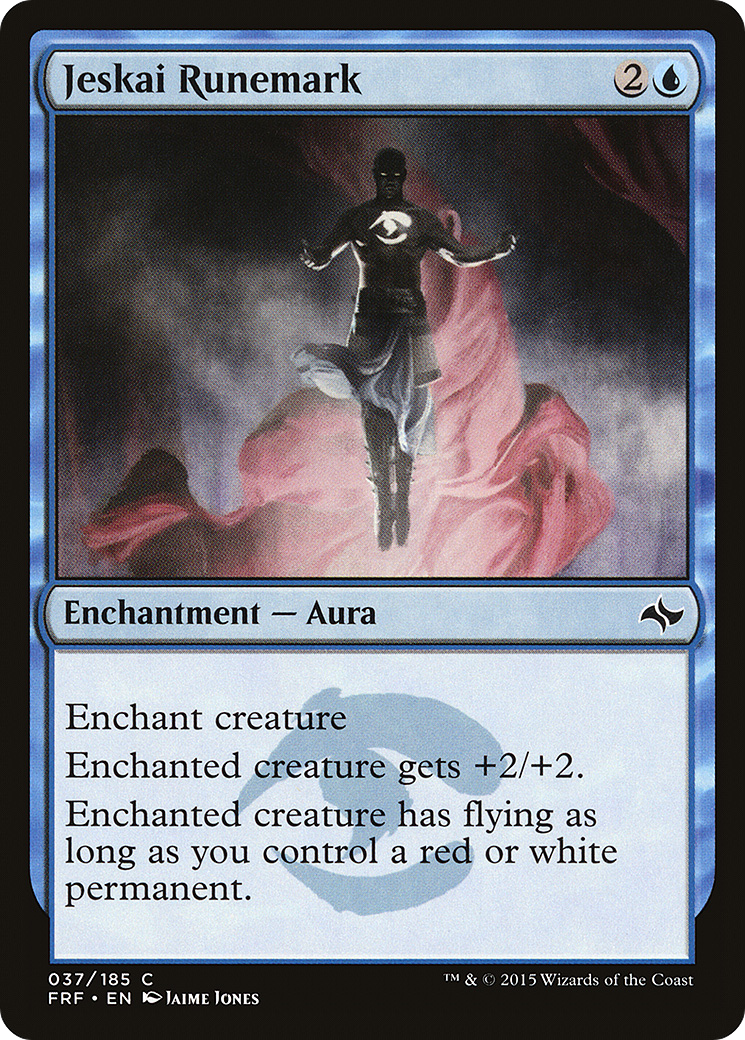 Jeskai Runemark (037) Foil - Fate Reforged