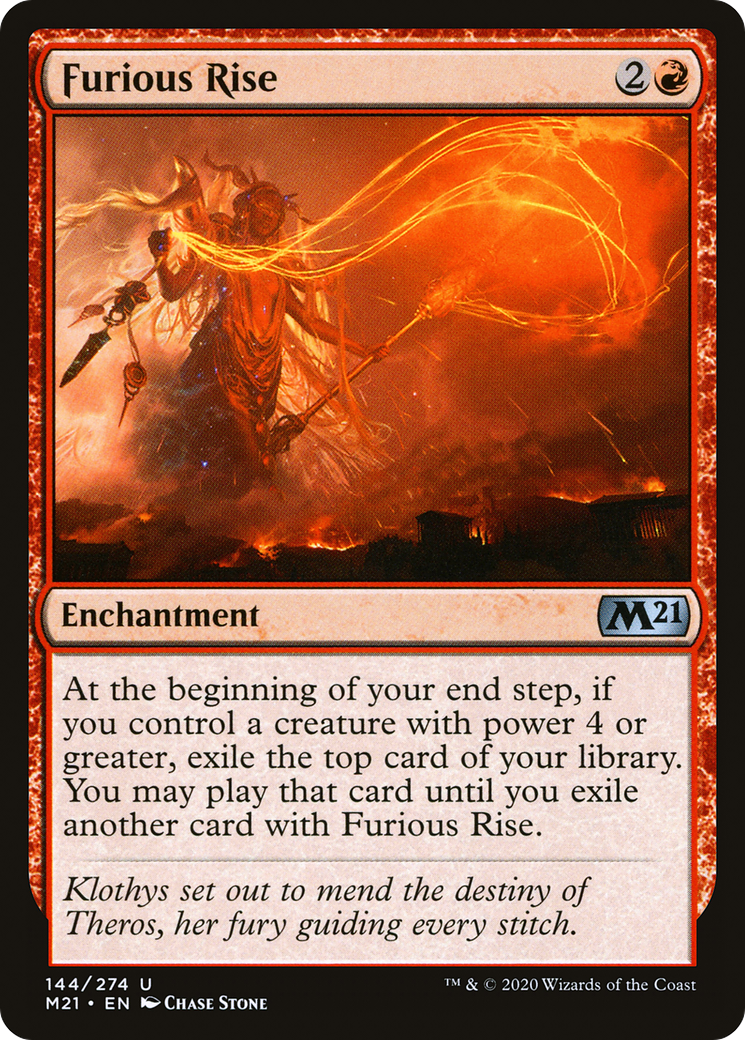 Furious Rise (144) - Core Set 2021