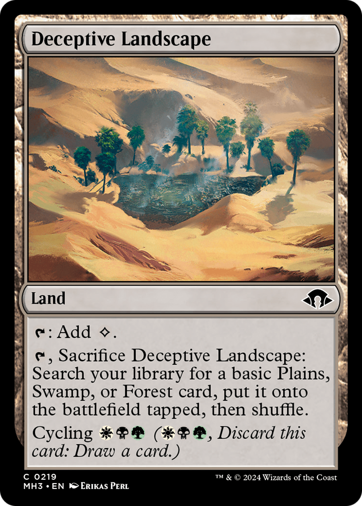 Deceptive Landscape (219) Foil - Modern Horizons 3