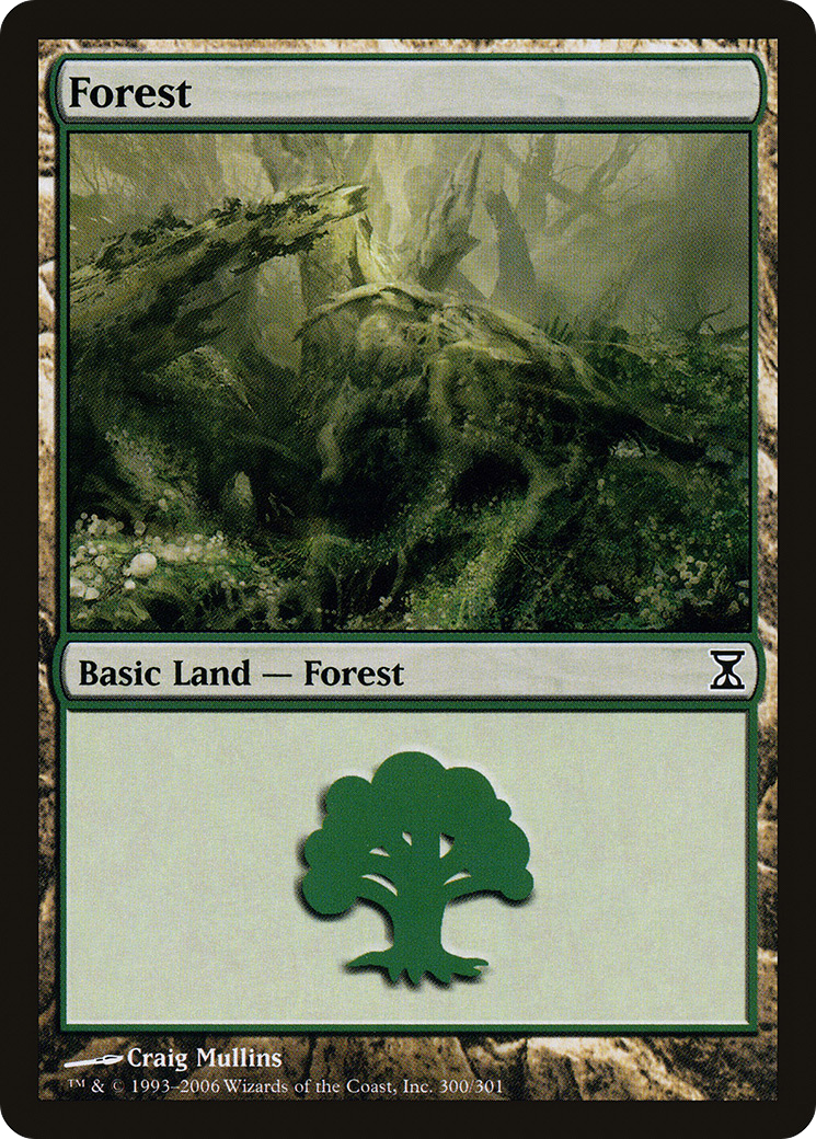 Forest (300) Foil - Time Spiral