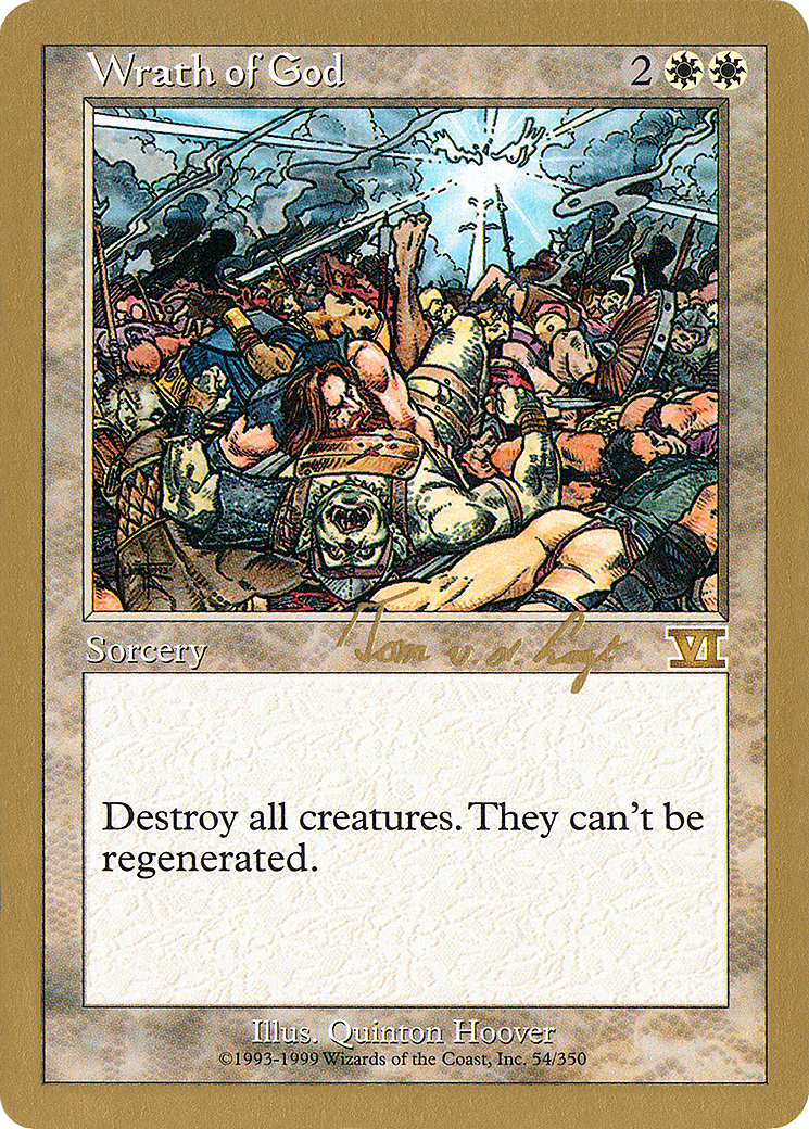 Wrath of God - 2000 Tom van de Logt (6ED) (Retro) - World Championship Decks 2000