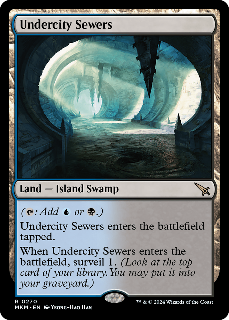 Undercity Sewers (270) Foil - Murders at Karlov Manor