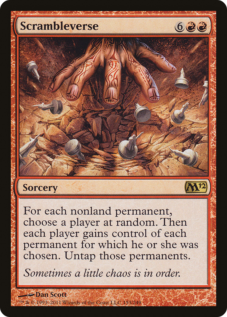 Scrambleverse (153) Foil - Magic 2012