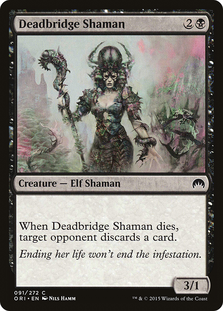 Deadbridge Shaman (091) Foil - Magic Origins