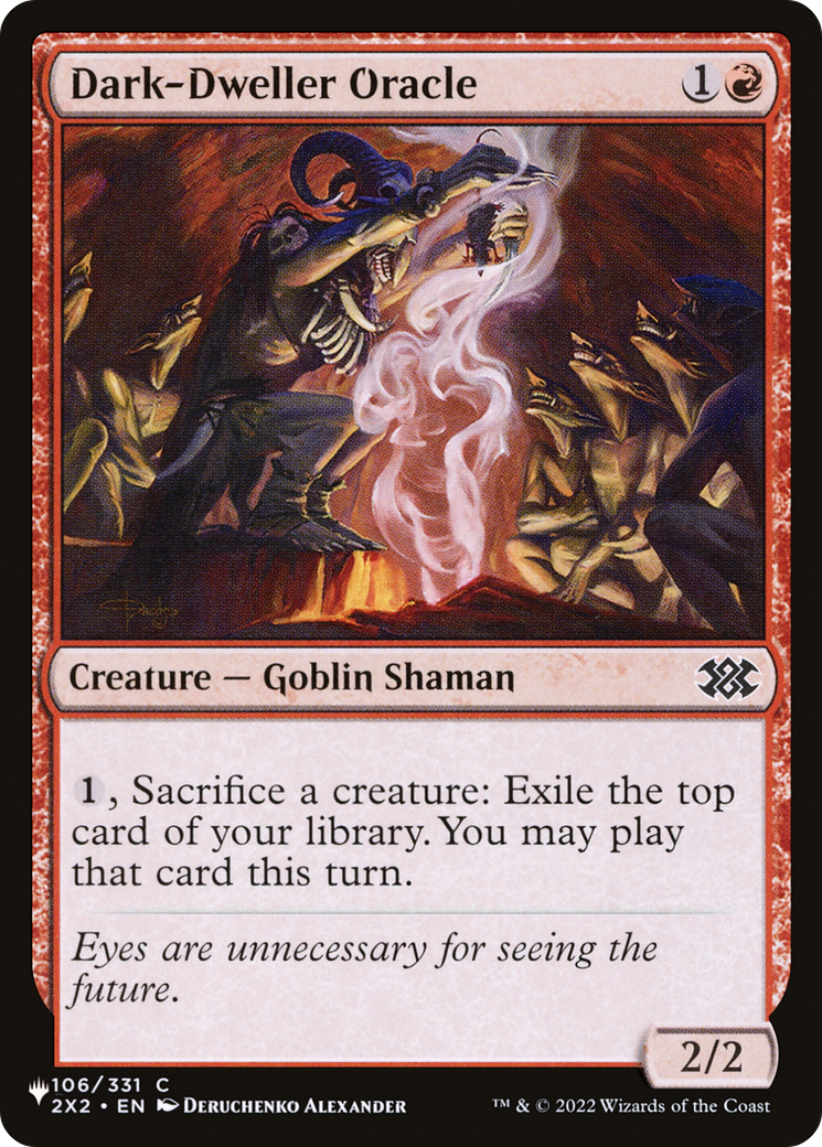 Dark-Dweller Oracle (2X2-106)