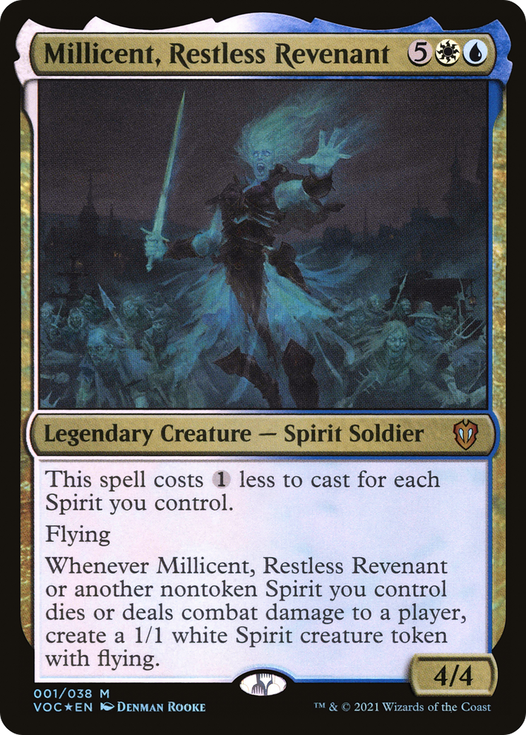 Millicent, Restless Revenant (001) - Crimson Vow Commander